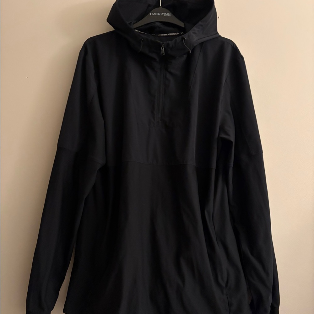 Under Armour Black Hooded Lightweight Jacket